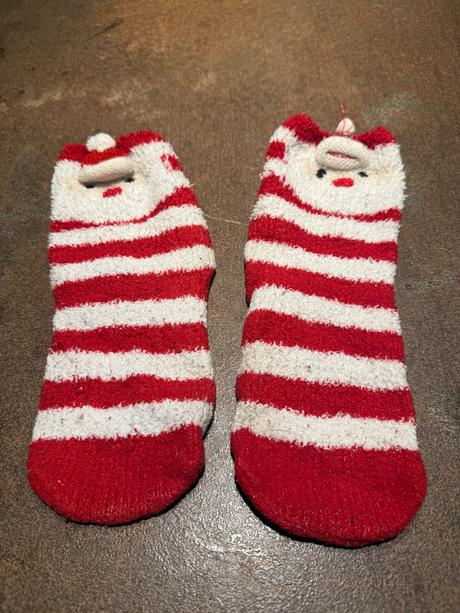 Teplučké ponožky mikuláš veľkosť 39, h&m,39