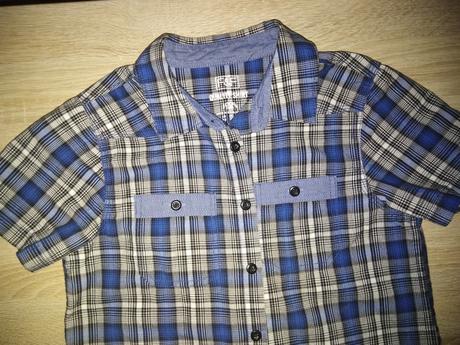 Chlapčenská košeľa s krátkym rukávom, f&f,128