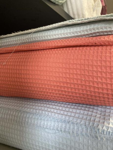 Vaflová bavlna - uteráky-140 x 70 cm, nové, 