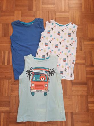 Chlapčenské tielko-3 kusy, c&a,134