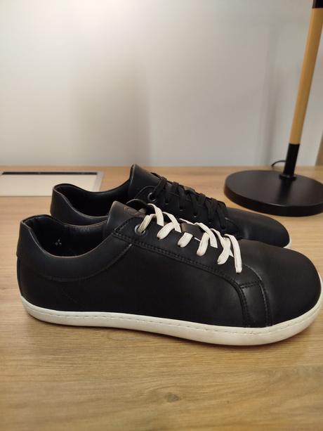 Shapen barefoot tenisky feelin uni black & white, 39