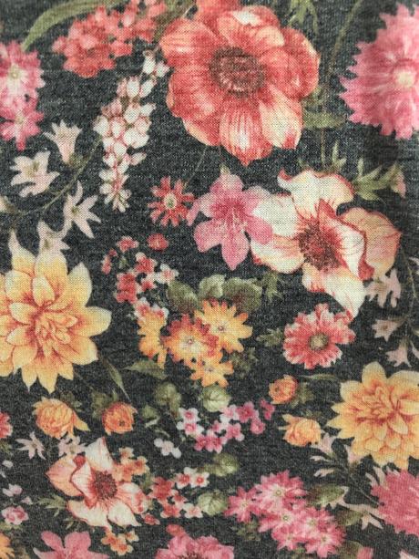 Kvetinové tričko, s