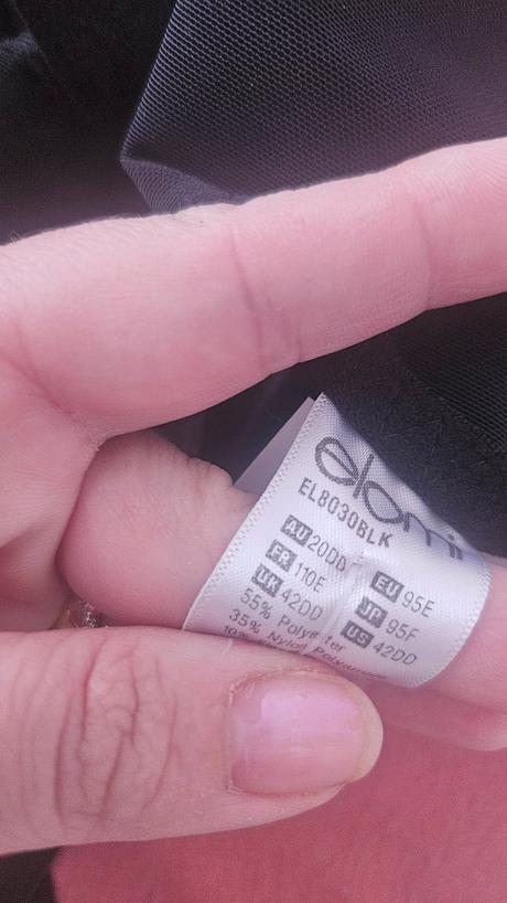 Dámska podprsenka elomi, 95e