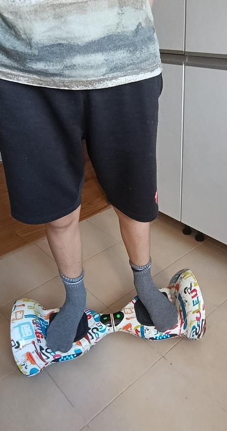 Hoverboard -kolonožka cross, 