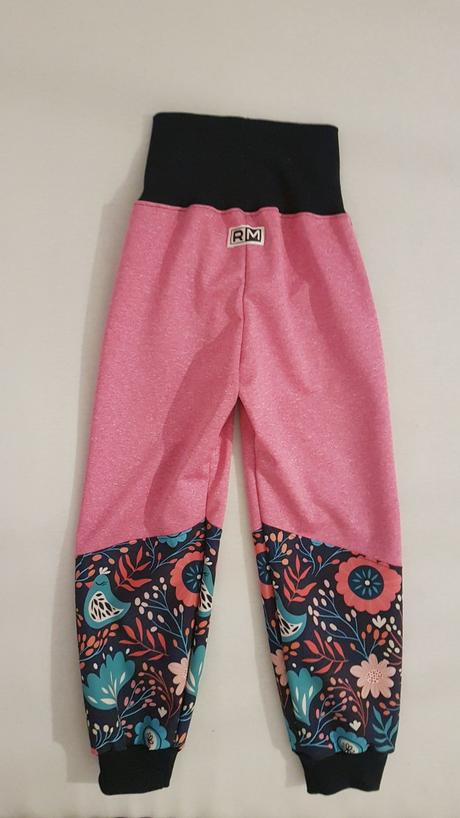 Softshellové nohavice letné zimné reflexné, 80 - 140