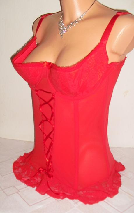 Velke kosicky sexy korzet, l