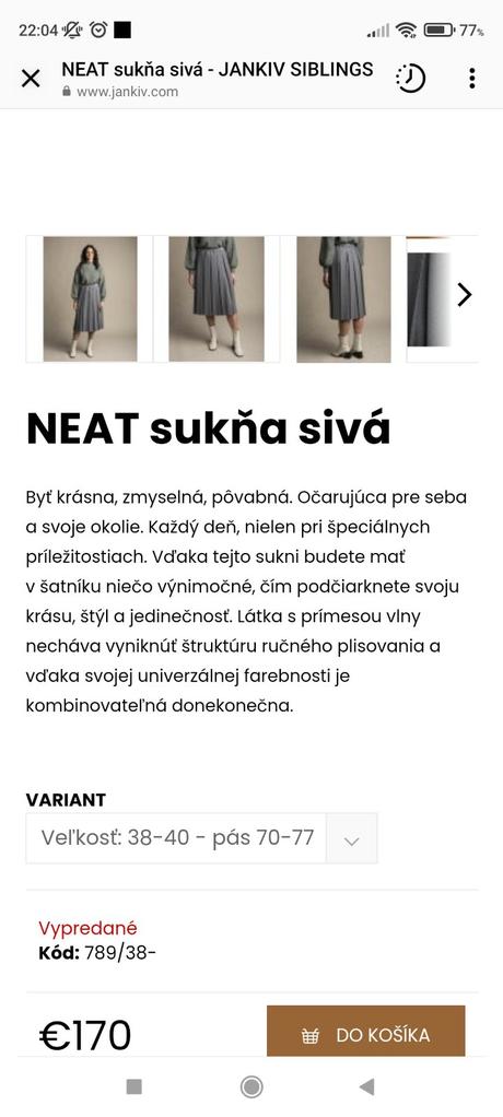 Jankiv sukňa, 36