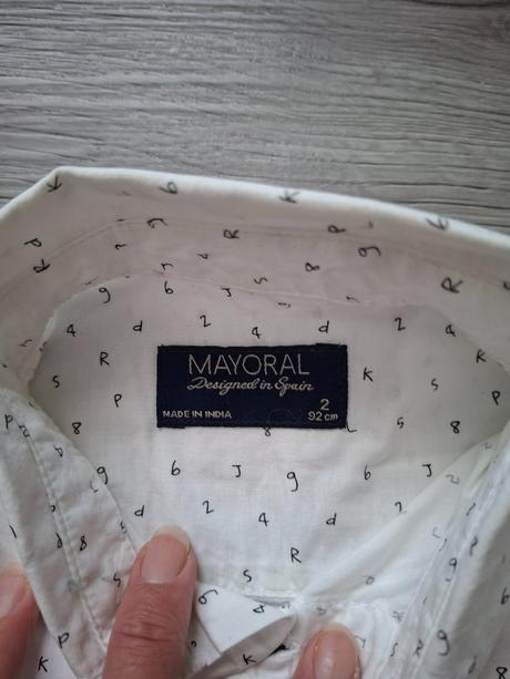 Košeľa s dlhým rukávom č. 92, mayoral,92