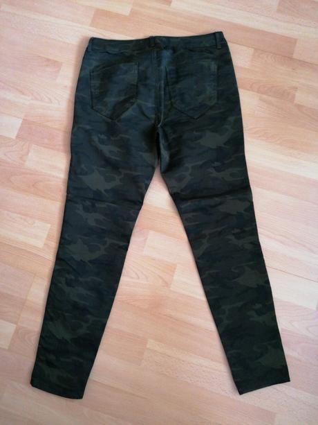 Dámske army skinny džínsy zara 40/42, zara,40