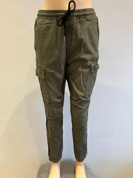 Pánske rifle s bočnými vreckami, l