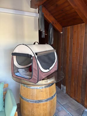 Prenosna budka pre psika mačku,