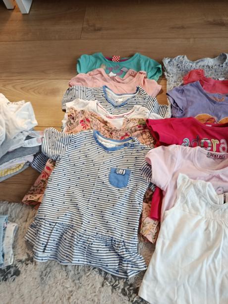 Tričká s krátkym rukávom balík (v.86-92) (1,5-2r.), 92