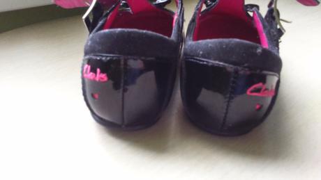 Kožené lakovky clarks, clarks,24