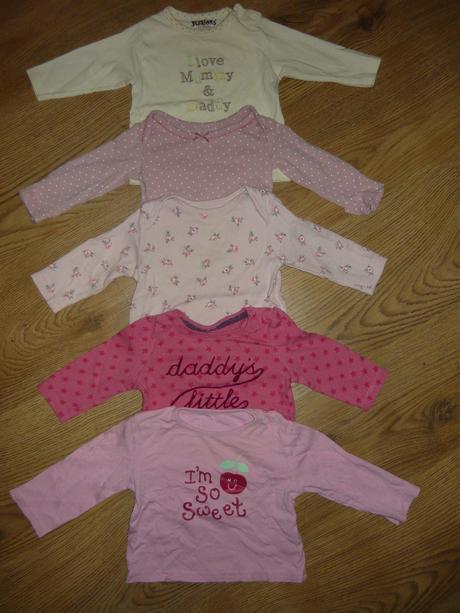 Tričká s dlhým rukávom -62/68, 62