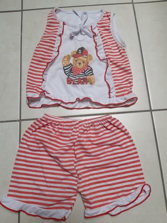 Tričko a šortky, 74