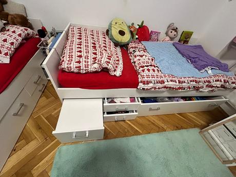 Predám detské postele, šírka (cm): 95