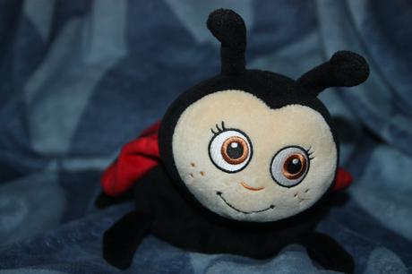 2v1 vankúšik štvorlístok a plyšová lienka,