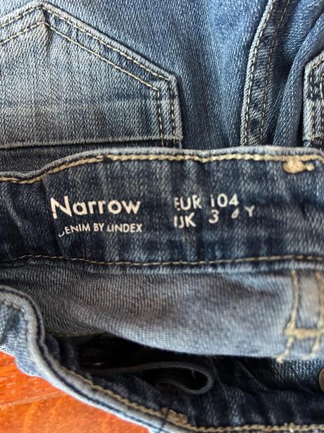 Lindex rifle narrow 104, 3-4 roky, lindex,104