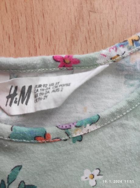 Šaty pre dievčatko, h&m,92