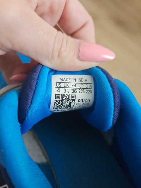 Tenisky biela podrážka, adidas,36