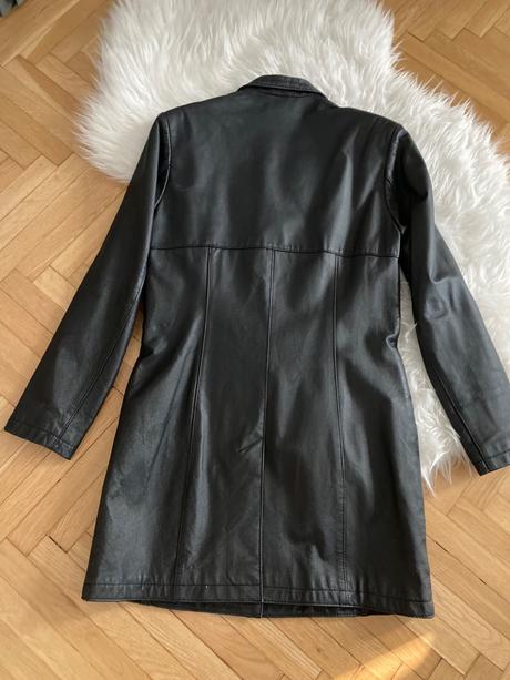 Koženková bunda / kabát, s
