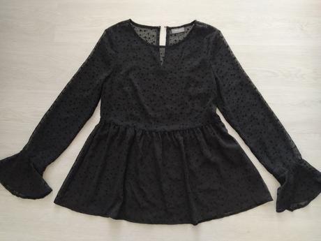 Ľahká dlhšia blúzka s volánom., yessica,36