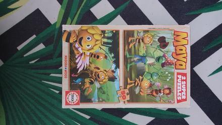 Drevene puzzle vcielka maja, 