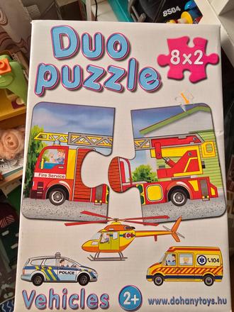 Puzzle autá,