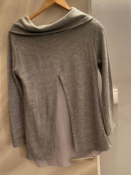 Zaujimavy sivy pulovrik, m