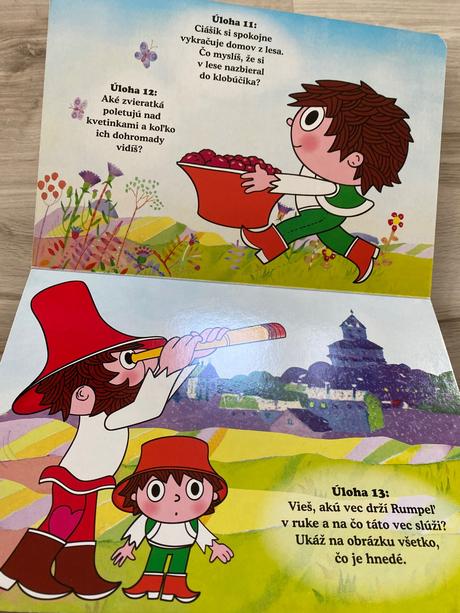 Zábavné úlohy pre najmenších rumpeľ tvrdá väzba,