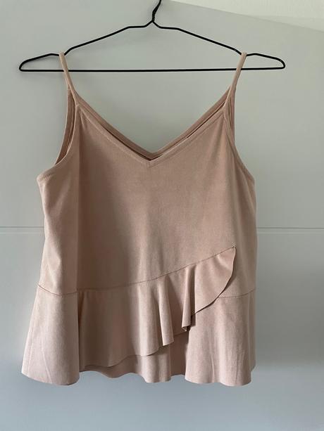 Volánikový top mango, mango,xs