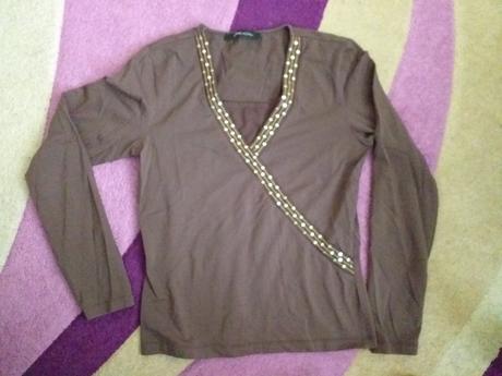 Tričko tmavohnedé 38, 38