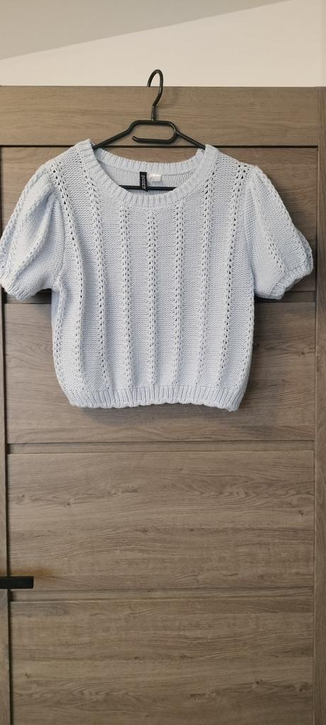 Top pleteninový, h&m,l