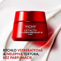 Vichy Liftactiv Collagen Specialist 16 nočný krém