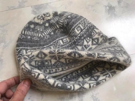 Luxusná kašmírová čiapka - duplovaná, m