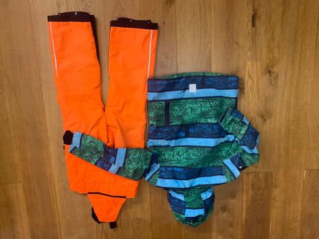 Reima zimná lyžiarska bunda a otepľovačky 140/146, reima,140