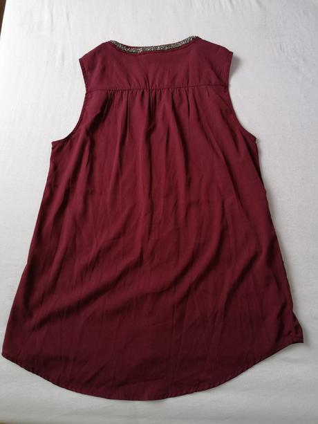 Bordová bluzka, only,38