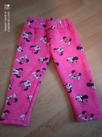 Zateplené legíny 98/104, disney,98
