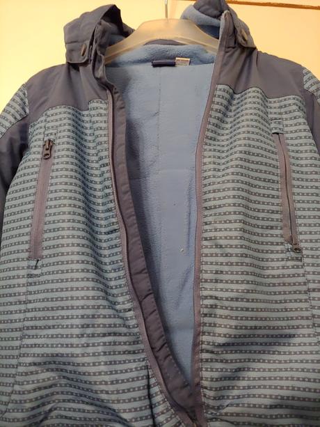 Zimná kombinéza modrá, lupilu,80