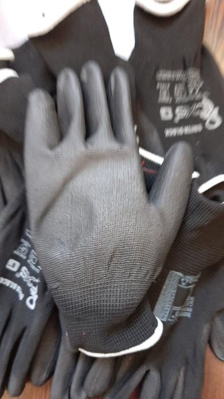 Pracovne rukavice  č.6 10 párou, 