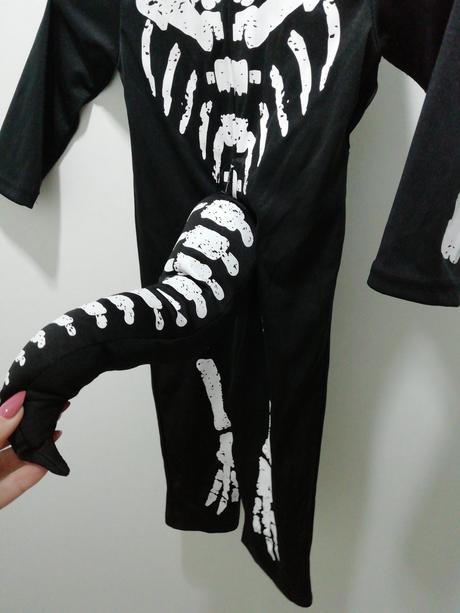 Dinosaurus kostra karneval maska 1-2roky, 