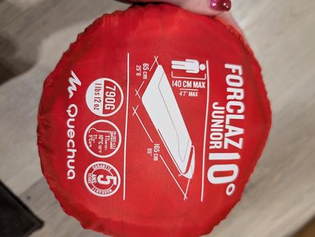 Detský spacák quechua, 