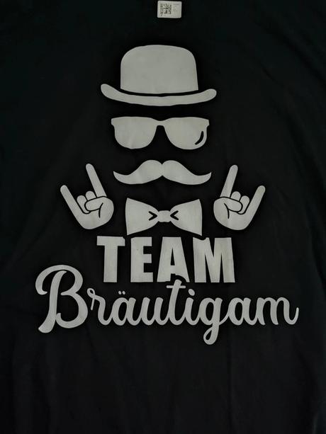 Čierne tričko s potlačou/pánske/, xxl