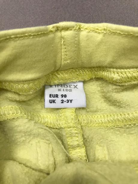 Žlté nohavice, lindex,98