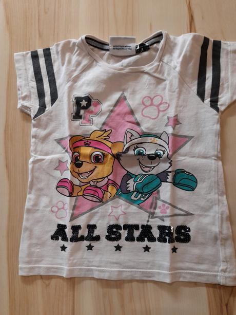 Tričko paw patrol, nickelodeon,104