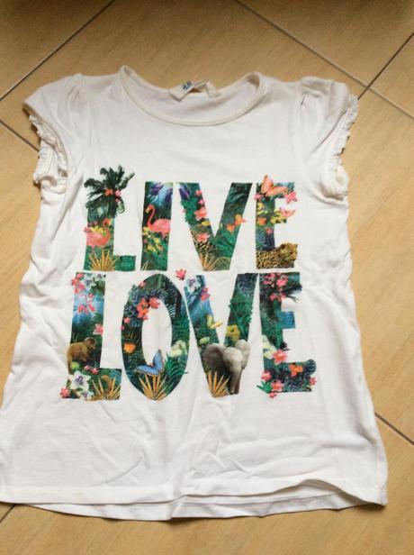 Tričko 6-8 r, h&m,128