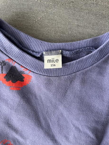 Mikina značky mile veľkosť 134, mile,134