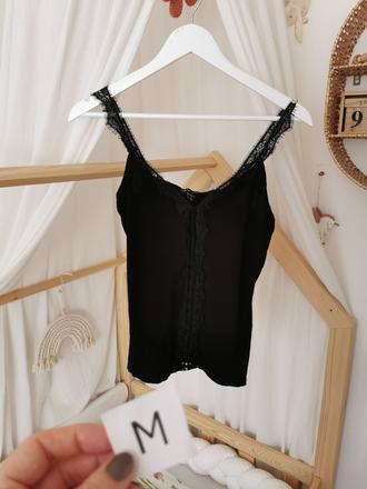 Lahky top / tielko s cipkou, m