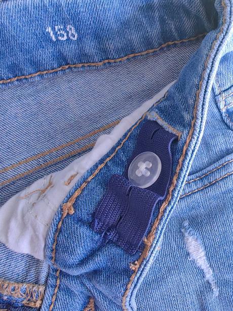 Rifľové šortky, c&a,158