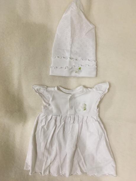 Krajkované šaty s čiapkou/čelenkou richelieu, richelieu,68